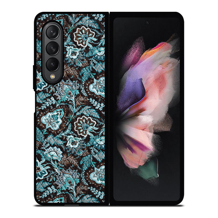 VERA BRADLEY JAVA BLUE Samsung Galaxy Z Fold 3 Case Cover