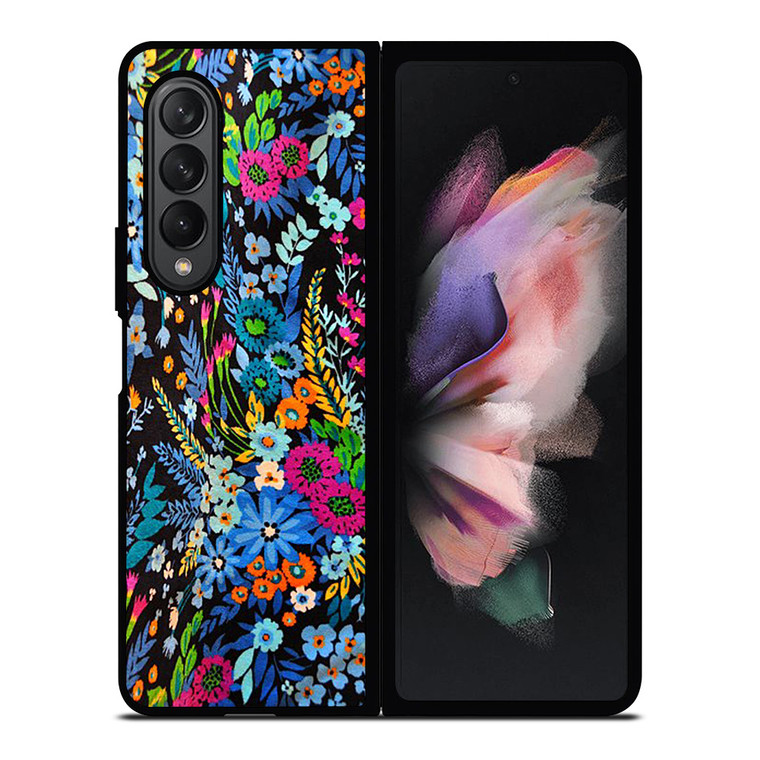 VERA BRADLEY MIDNIGHT BLUES Samsung Galaxy Z Fold 3 Case Cover