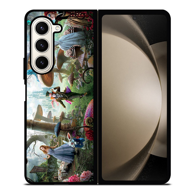 ALICE IN WONDERLAND DISNEY Samsung Galaxy Z Fold 5 Case Cover ALICE IN WONDERLAND DISNEY Samsung Galaxy Z Fold 5 Case Cover