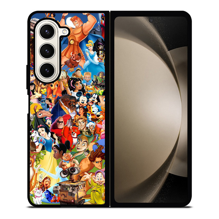 ALL DISNEY CHARACTERS Samsung Galaxy Z Fold 5 Case Cover ALL DISNEY CHARACTERS Samsung Galaxy Z Fold 5 Case Cover