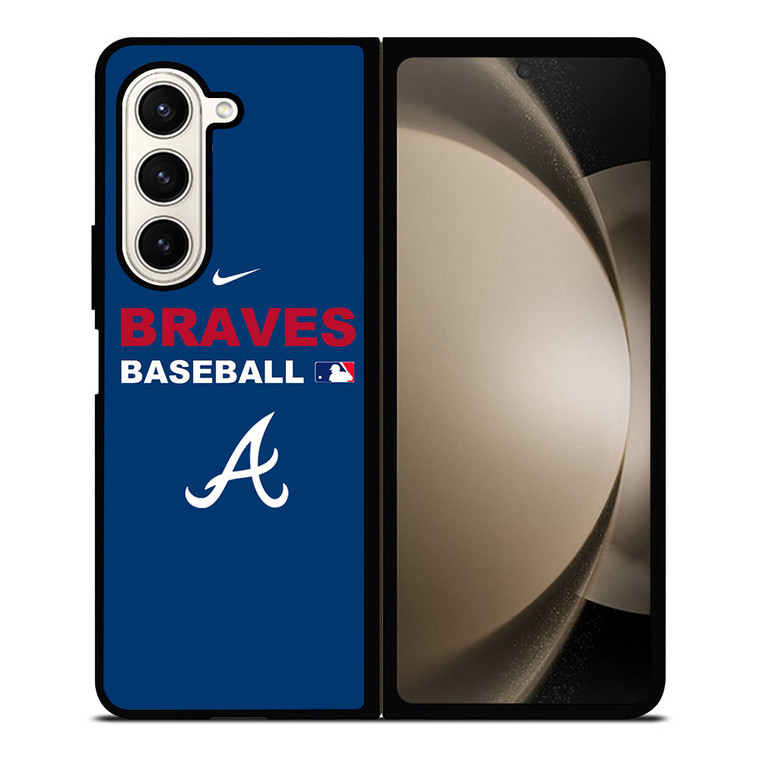 ATALANTA BRAVES BASEBALL LOGO Samsung Galaxy Z Fold 5 Case Cover
