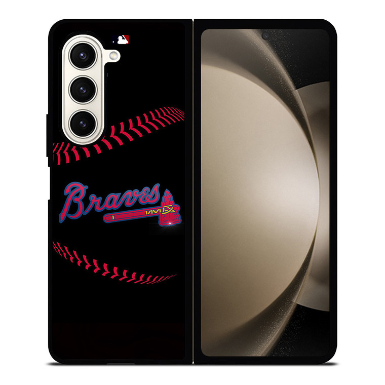ATLANTA BRAVES BASEBALL MLB Samsung Galaxy Z Fold 5 Case Cover