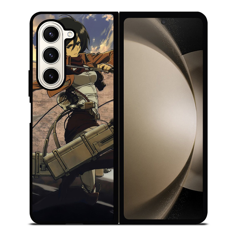 ATTACK ON TITAN MIKASA ACKERMAN Samsung Galaxy Z Fold 5 Case Cover