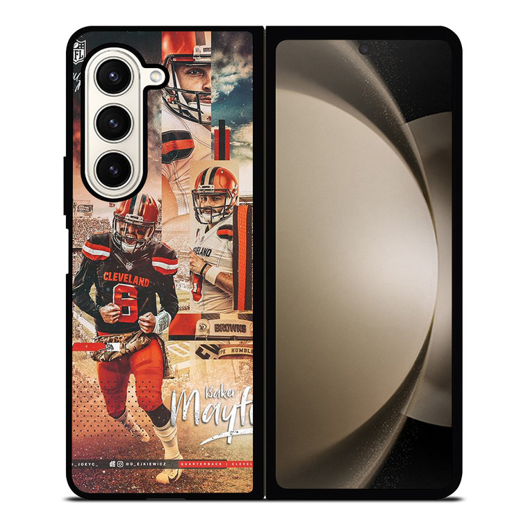 BAKER MAYFIELD CLEVELAND 6 Samsung Galaxy Z Fold 5 Case Cover