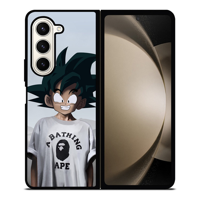 BAPE BATHING APE GOKU DRAGON BALL Samsung Galaxy Z Fold 5 Case Cover