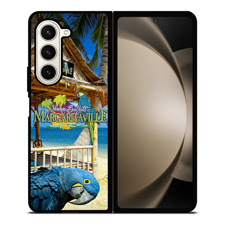 BEACH JIMMY BUFFETS MARGARITAVILLE Samsung Galaxy Z Fold 5 Case Cover