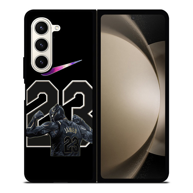 BLACK PANTHER LEBRON JAMES GALAXY Samsung Galaxy Z Fold 5 Case Cover