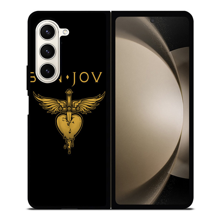 BON JOVI LOGO Samsung Galaxy Z Fold 5 Case Cover