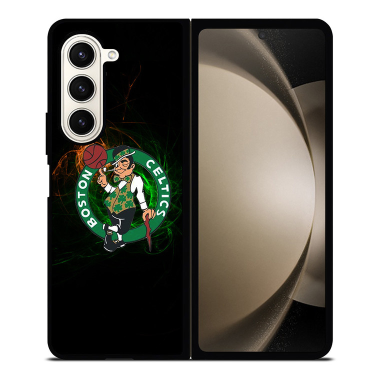 BOSTON CELTICS LOGO ART Samsung Galaxy Z Fold 5 Case Cover