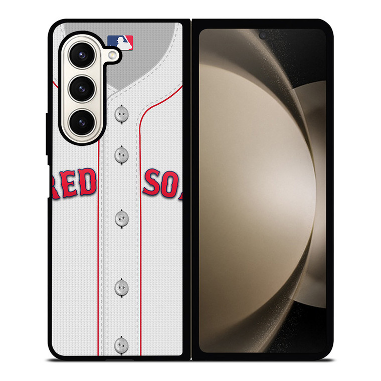 BOSTON RED SOX JERSEY Samsung Galaxy Z Fold 5 Case Cover