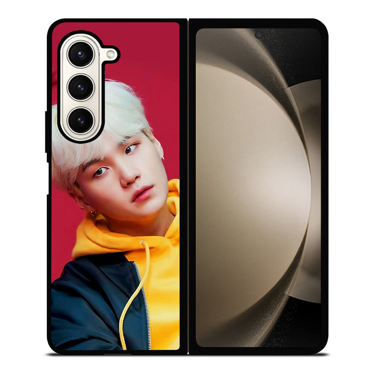 BTS BANGTAN BOYS SUGA RED Samsung Galaxy Z Fold 5 Case Cover BTS BANGTAN BOYS SUGA RED Samsung Galaxy Z Fold 5 Case Cover