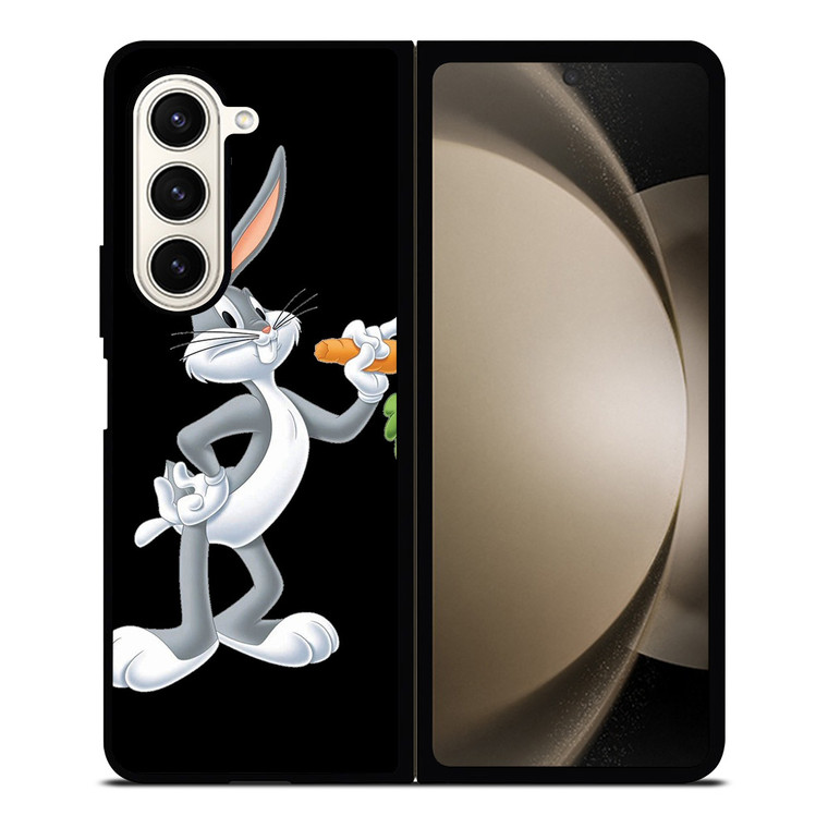 BUGS BUNNY BLACK Samsung Galaxy Z Fold 5 Case Cover