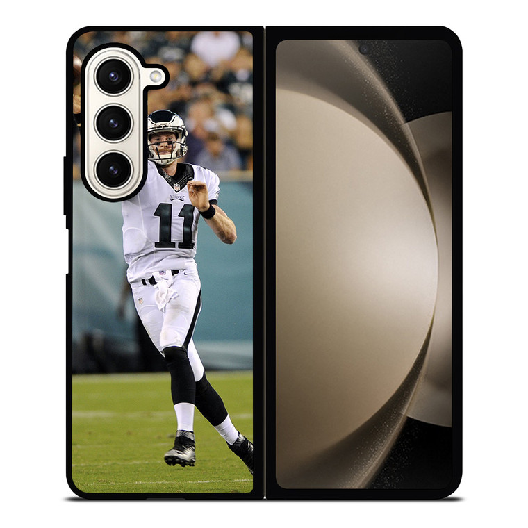 CARSON WENTZ EAGLES Samsung Galaxy Z Fold 5 Case Cover