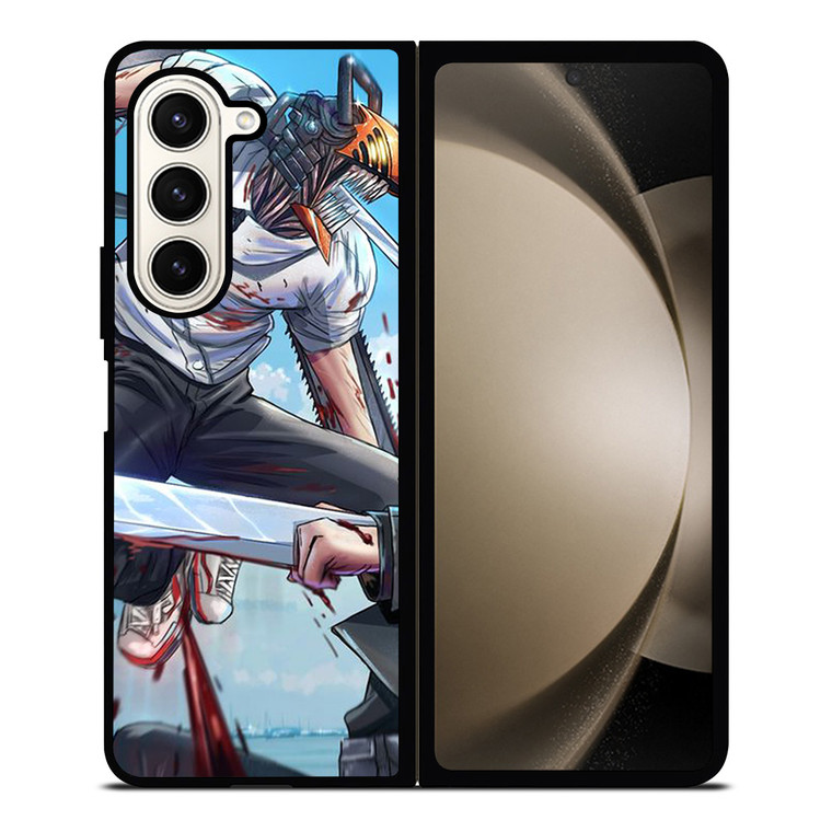 CHAINSAW MAN MANGA Samsung Galaxy Z Fold 5 Case Cover