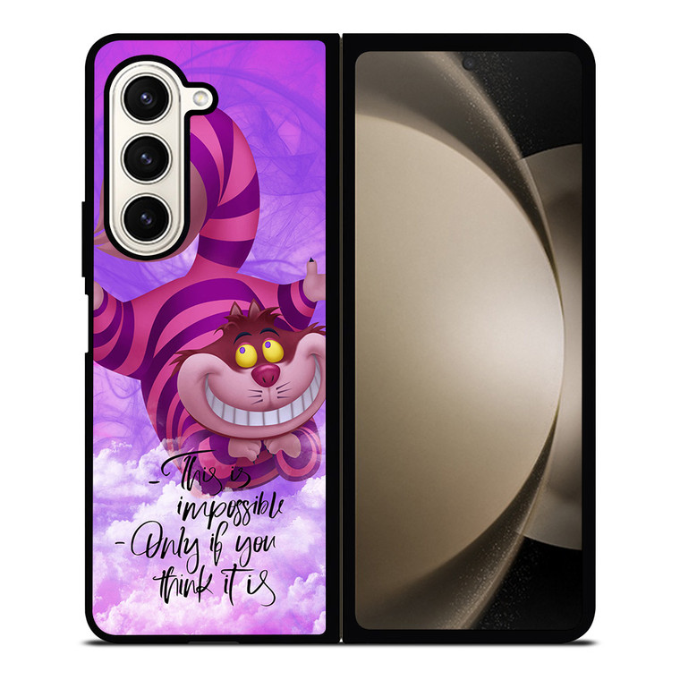 CHESIRE CAT Samsung Galaxy Z Fold 5 Case Cover