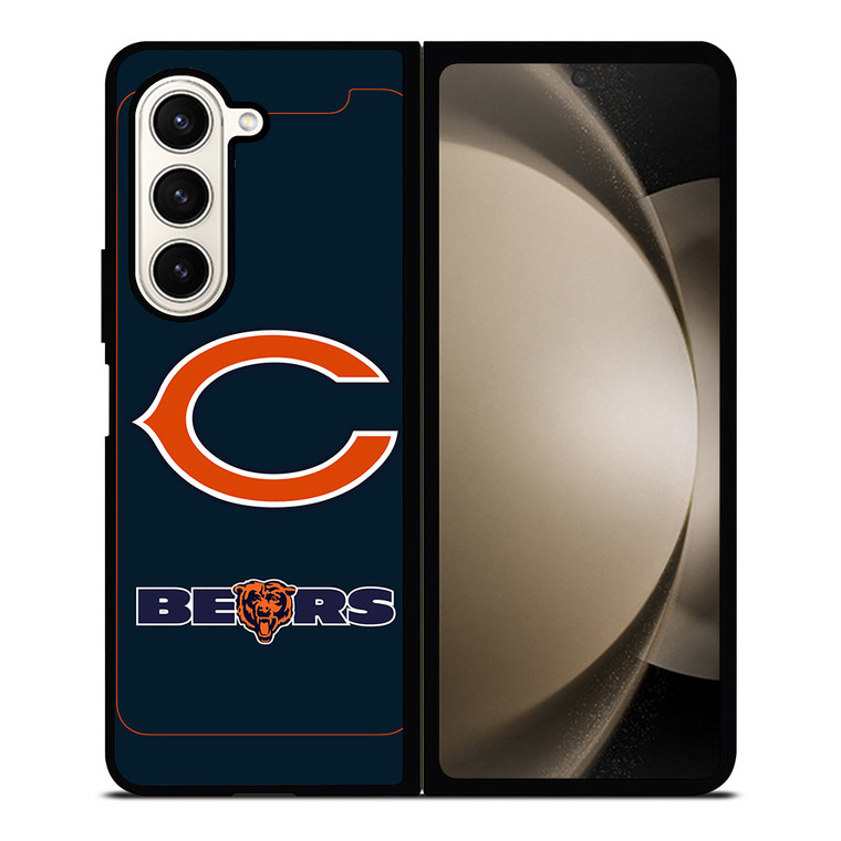 CHICAGO BEARS LOGO ICON Samsung Galaxy Z Fold 5 Case Cover
