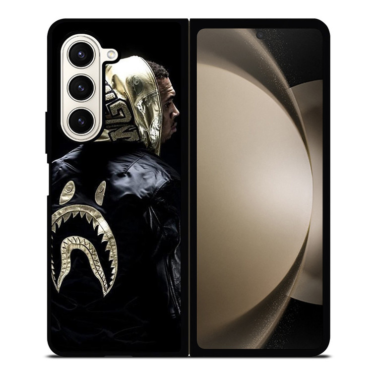 CHRIS BROWN BAPE Samsung Galaxy Z Fold 5 Case Cover