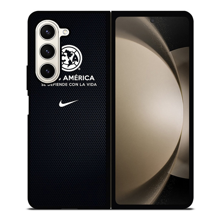 CLUB AMERICA BLACK LOGO Samsung Galaxy Z Fold 5 Case Cover