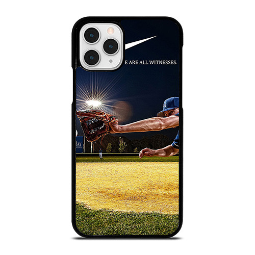 NIKE LOGO WE ARE ALL WITNESSES BASEBALL iPhone 11 Pro Case