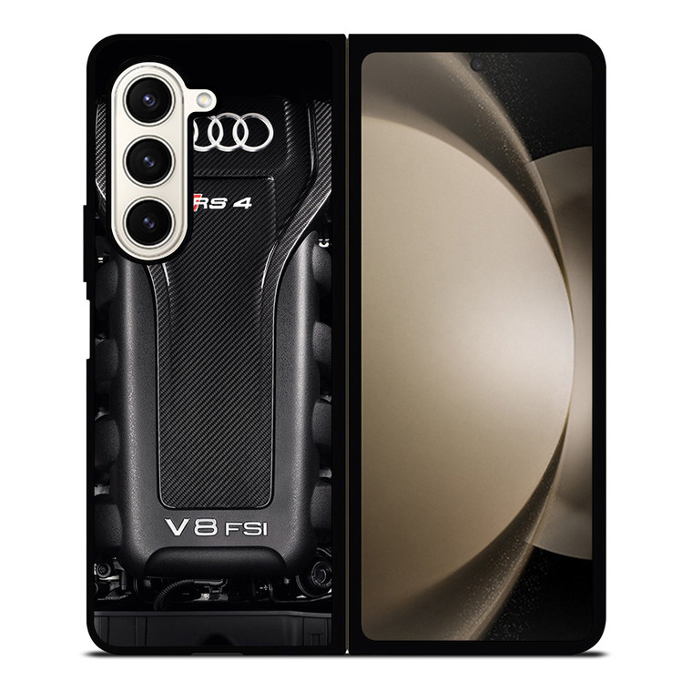 ENGINE AUDI RS4 SPORTS Samsung Galaxy Z Fold 5 Case Cover