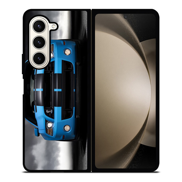 FORD MUSTANG BLUE Samsung Galaxy Z Fold 5 Case Cover