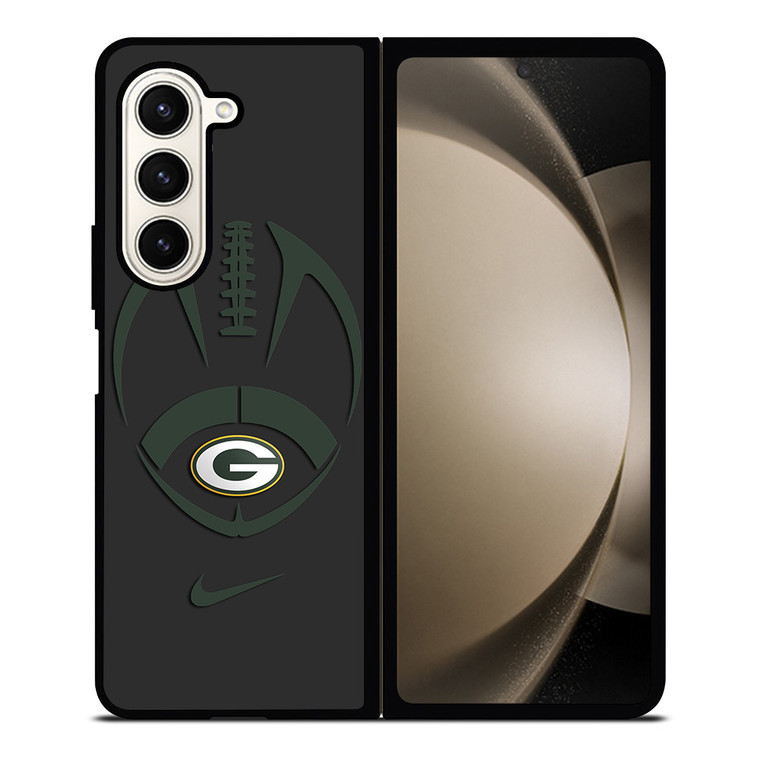 GREEN BAY PACKER LOGO FOOTBALL Samsung Galaxy Z Fold 5 Case Cover