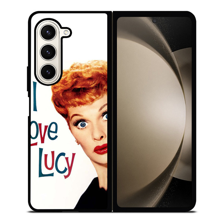 I LOVE LUCY SHOCK FACE Samsung Galaxy Z Fold 5 Case Cover