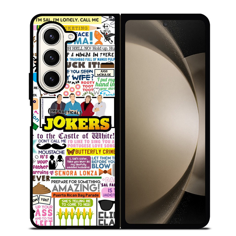 IMPRACTICAL JOKERS QUOTES Samsung Galaxy Z Fold 5 Case Cover