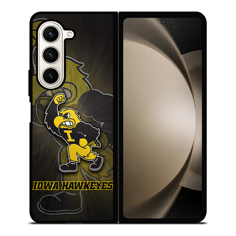 IOWA HAWKEYES FOOT BALL Samsung Galaxy Z Fold 5 Case Cover