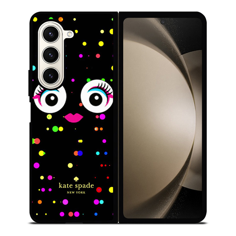 KATE SPADE COLORFULL MONSTER EYE Samsung Galaxy Z Fold 5 Case Cover