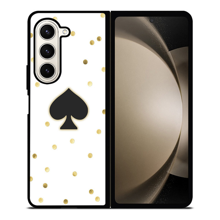 KATE SPADE NEW YORK LOGO GOLD Samsung Galaxy Z Fold 5 Case Cover