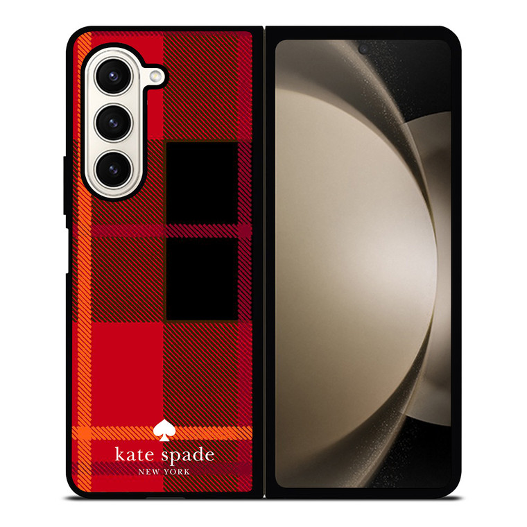 KATE SPADE NEW YORK RED Samsung Galaxy Z Fold 5 Case Cover