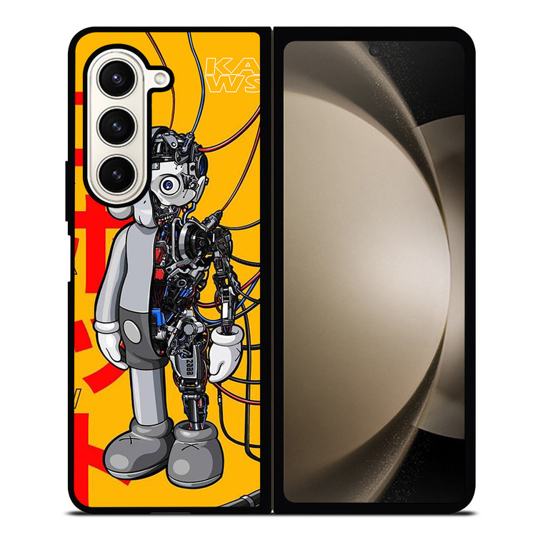 KAWS Human Cyborg Samsung Galaxy Z Fold 5 Case Cover