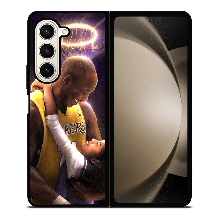 KOBE AND GIGI BRIANT Samsung Galaxy Z Fold 5 Case Cover