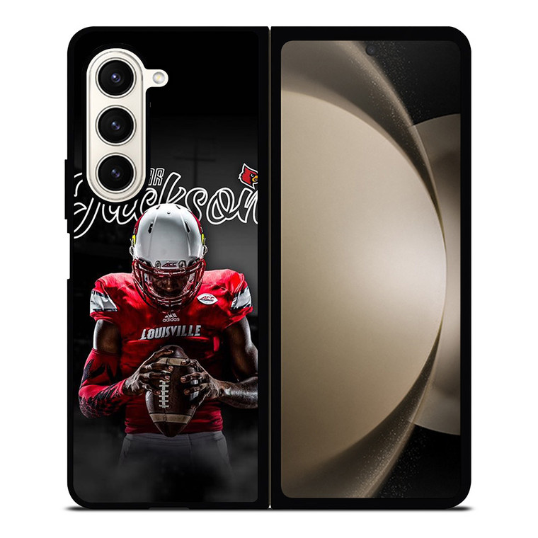 LAMAR JACKSON LOUISVILLE Samsung Galaxy Z Fold 5 Case Cover