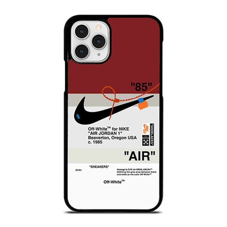 OFF WHITE NIKE AIR JORDAN iPhone 11 Pro Case