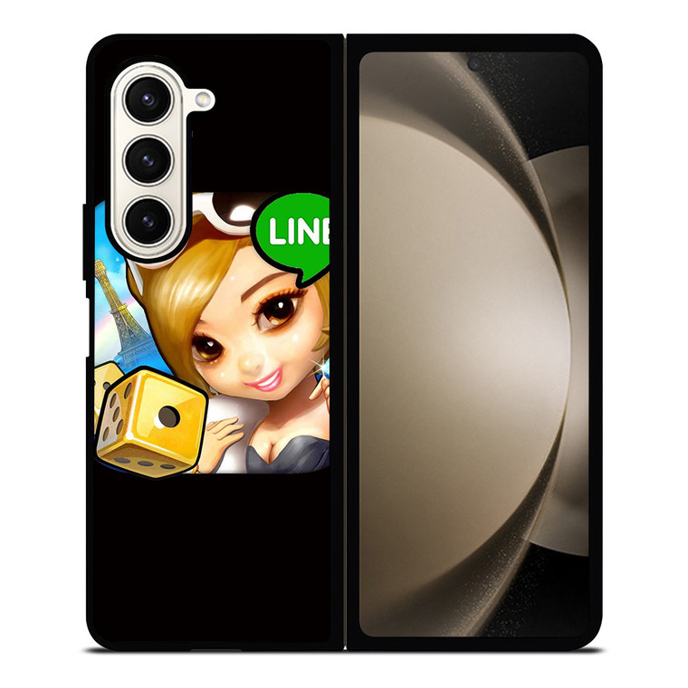 LINE ANDROID Samsung Galaxy Z Fold 5 Case Cover