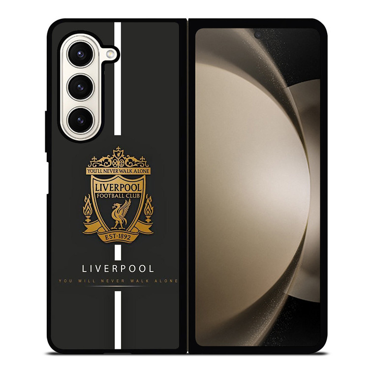 LIVERPOOL FC GOLDEN LOGO Samsung Galaxy Z Fold 5 Case Cover