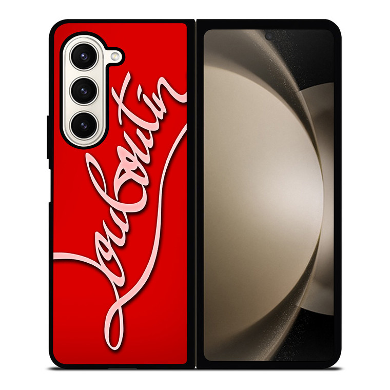 LOUBOUTIN SYMBOL Samsung Galaxy Z Fold 5 Case Cover LOUBOUTIN SYMBOL Samsung Galaxy Z Fold 5 Case Cover