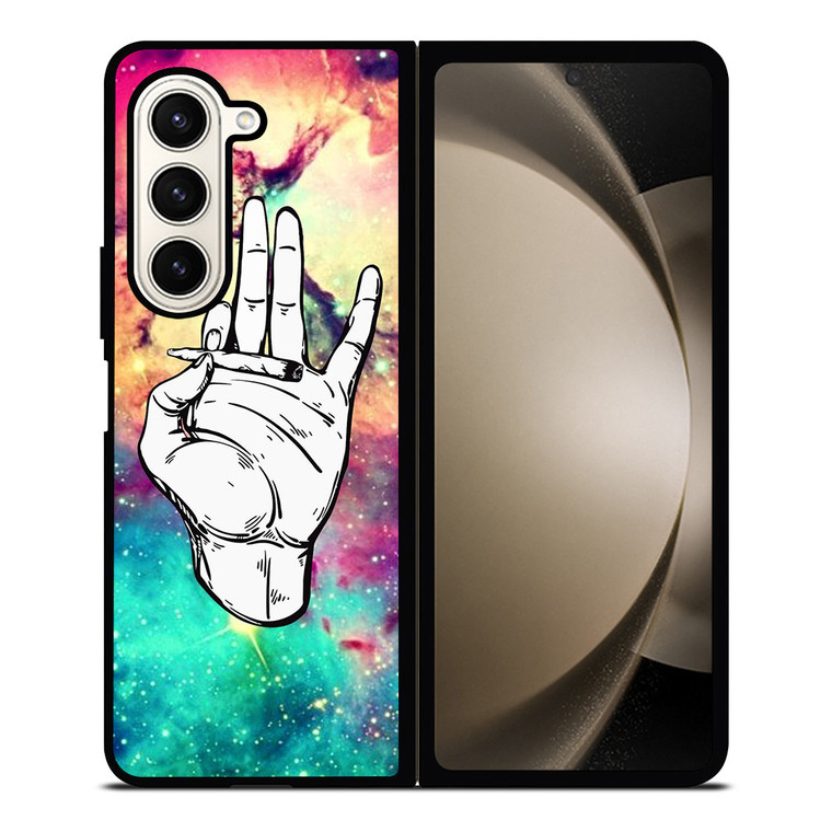 MARIJUANA NEBULA Samsung Galaxy Z Fold 5 Case Cover