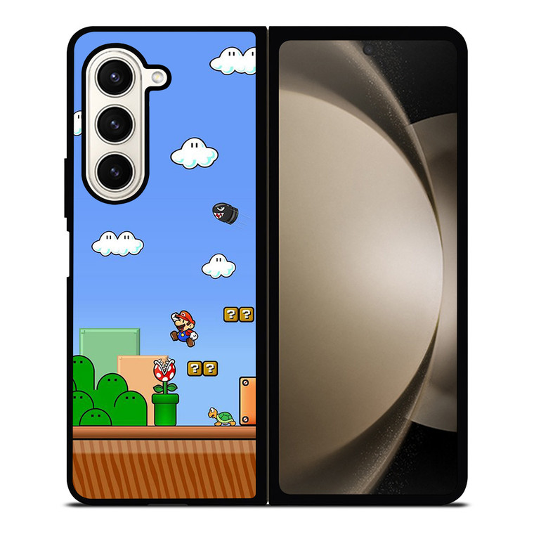 MARIO BROSS GAME NINTENDO Samsung Galaxy Z Fold 5 Case Cover