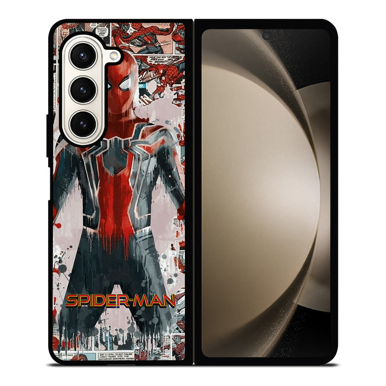 MARVEL SPIDERMAN COMIC MEALTY Samsung Galaxy Z Fold 5 Case Cover MARVEL SPIDERMAN COMIC MEALTY Samsung Galaxy Z Fold 5 Case Cover