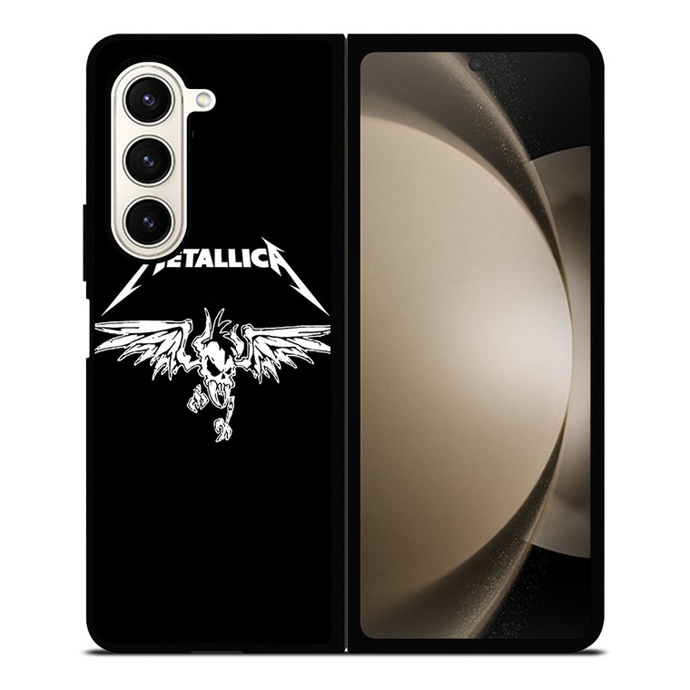 METALLICA BAND LOGO Samsung Galaxy Z Fold 5 Case Cover METALLICA BAND LOGO Samsung Galaxy Z Fold 5 Case Cover
