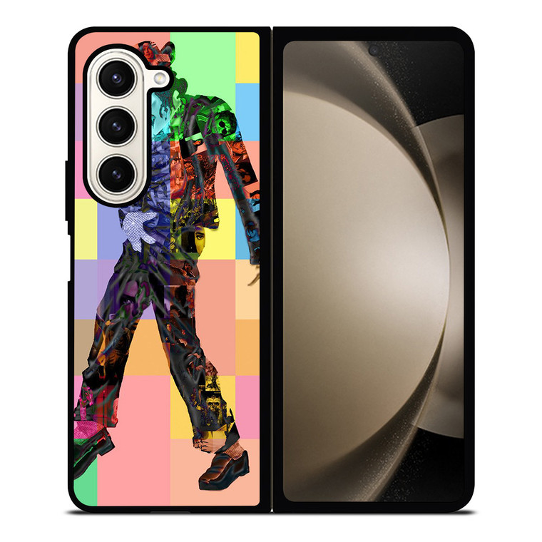 MICHAEL JACKSON MUSIC PARTY ART POP Samsung Galaxy Z Fold 5 Case Cover