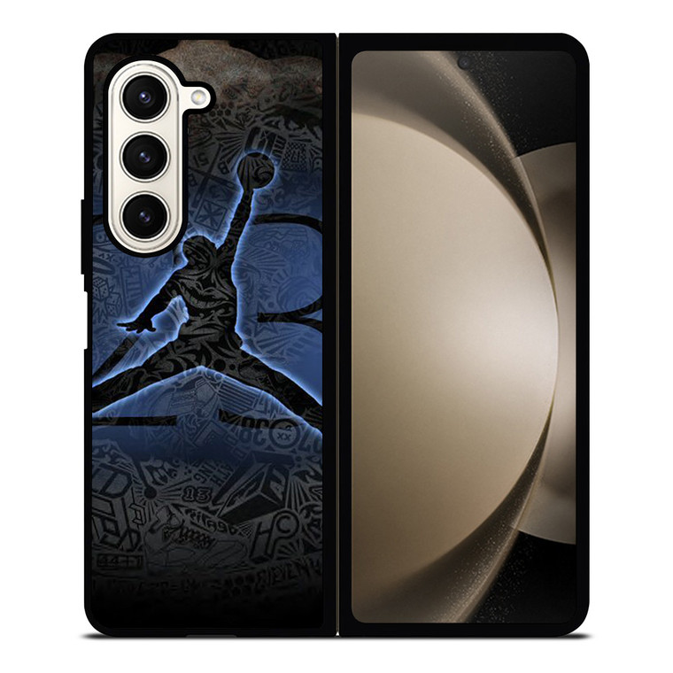 MICHAEL JORDAN AIR JORDAN ART Samsung Galaxy Z Fold 5 Case Cover