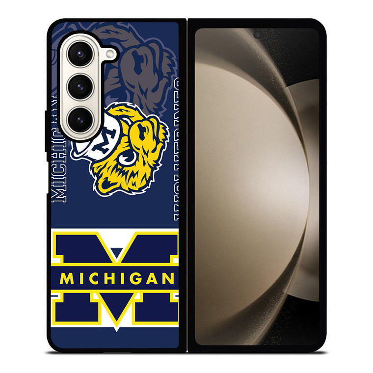 MICHIGAN WOLVERINES 6 Samsung Galaxy Z Fold 5 Case Cover