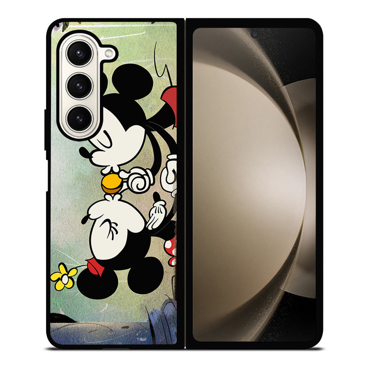 MICKEY MINNIE MOUSE DISNEY KISS Samsung Galaxy Z Fold 5 Case Cover