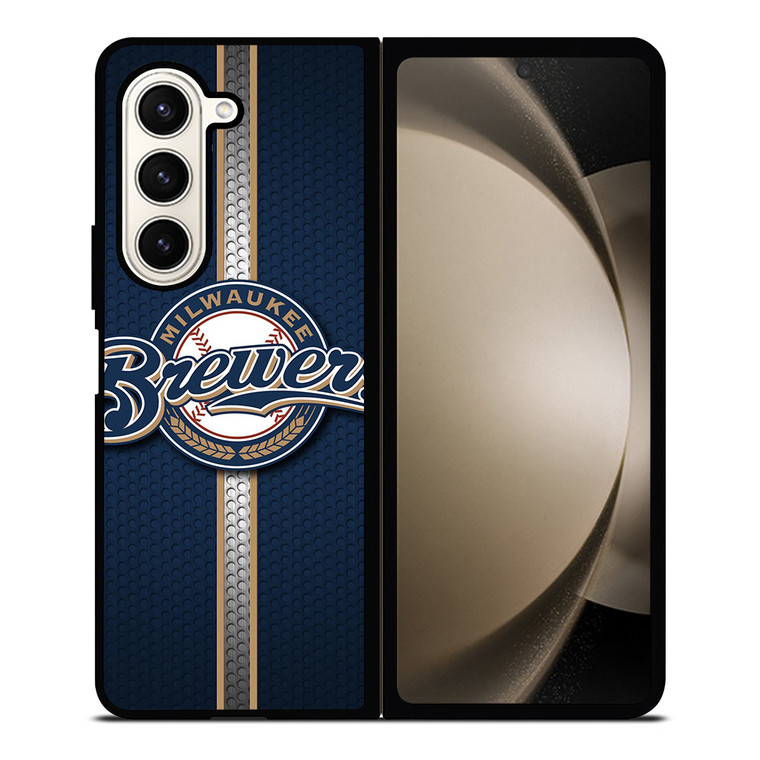 MILWAUKEE BREWERS MLB NEW LOGO Samsung Galaxy Z Fold 5 Case Cover