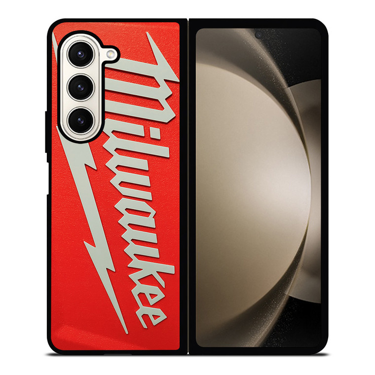 MILWAUKEE TOOL LOGO RED PLATE Samsung Galaxy Z Fold 5 Case Cover