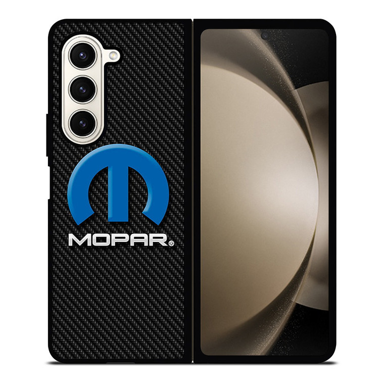 MOPAR CARBON LOGO Samsung Galaxy Z Fold 5 Case Cover